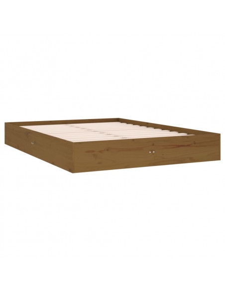 Giroletto Miele in Legno Massello 135x190 cm Double