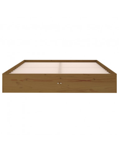Giroletto Miele in Legno Massello 135x190 cm Double
