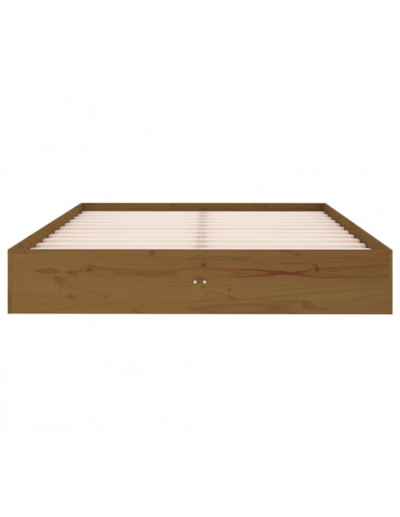 Giroletto Miele in Legno Massello 135x190 cm Double