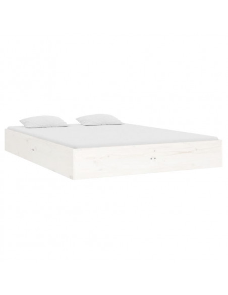 Giroletto Bianco in Legno Massello 140x190 cm