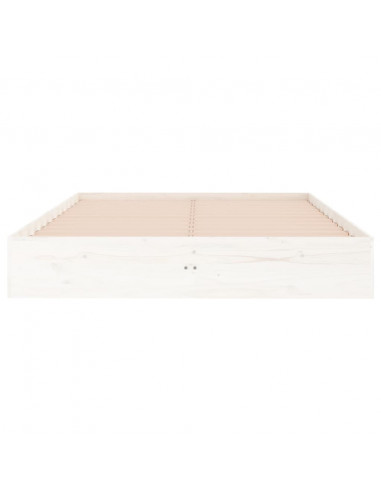 Giroletto Bianco in Legno Massello 140x190 cm