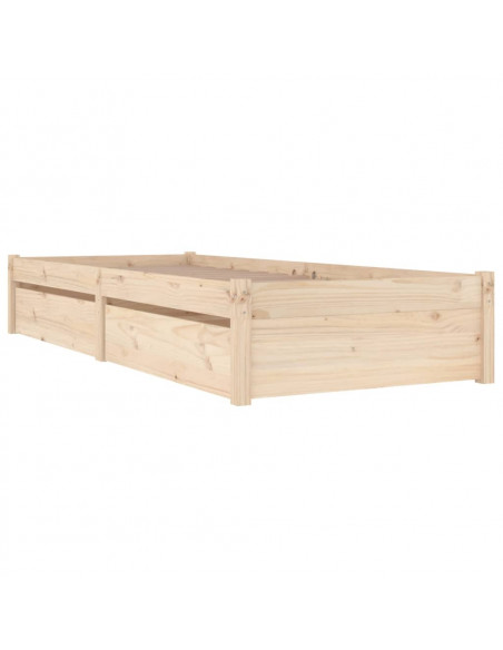 Giroletto con Cassetti 90x190 cm Single