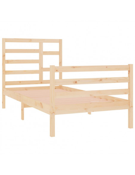 Giroletto in Legno Massello 75x190 cm Small Single