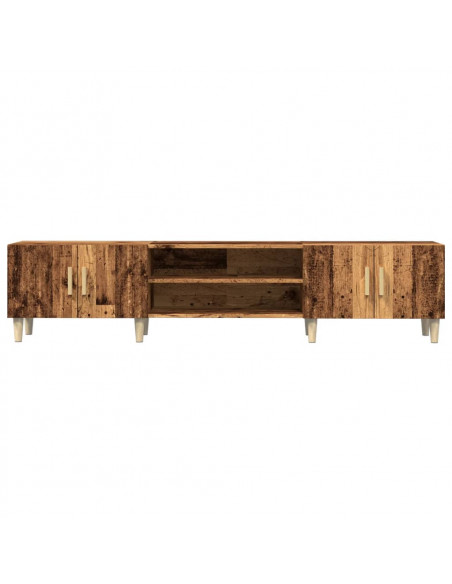 Mobile Porta TV Legno Antico 180x31,5x40cm in Legno Multistrato