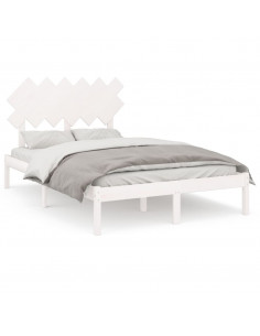 Giroletto Bianco 135x190 cm Double in legno Massello 2