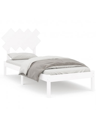Giroletto Bianco 90x200 cm in Legno Massello