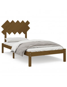 Giroletto Marrone Miele 100x200 cm in Legno Massello 2