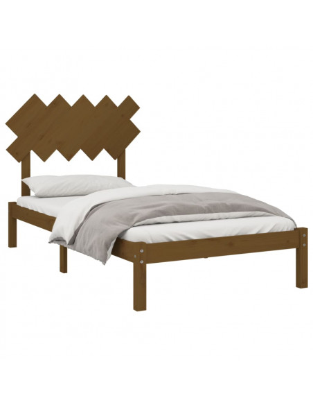 Giroletto Marrone Miele 100x200 cm in Legno Massello