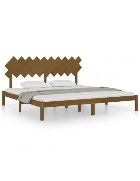 Giroletto Miele 200x200 cm in Legno Massello