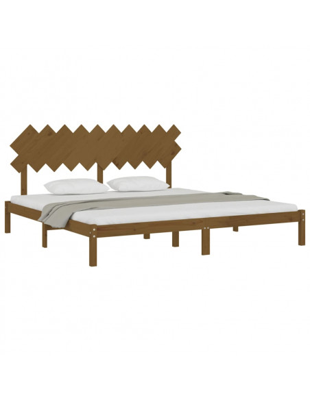 Giroletto Miele 200x200 cm in Legno Massello