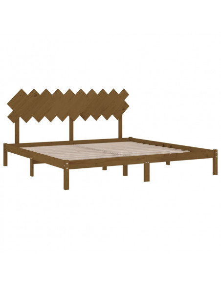 Giroletto Miele 200x200 cm in Legno Massello