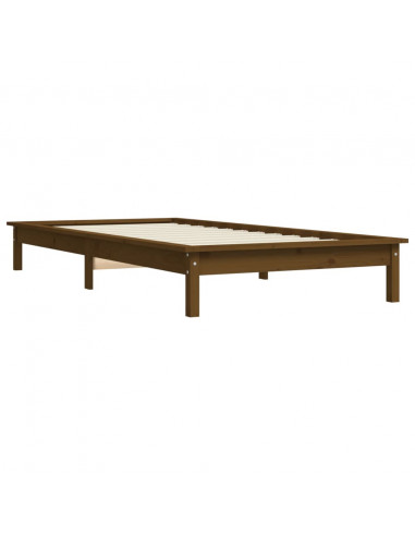 Giroletto Miele 90x200 cm in Legno Massello di Pino