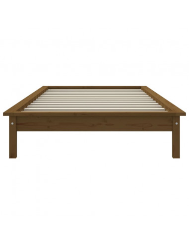 Giroletto Miele 90x200 cm in Legno Massello di Pino