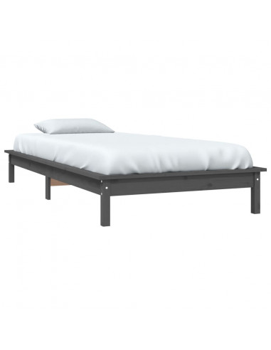 Giroletto Grigio 100x200 cm in Legno Massello di Pino