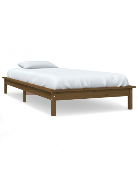 Giroletto Marrone Miele 100x200 cm in Legno Massello di Pino
