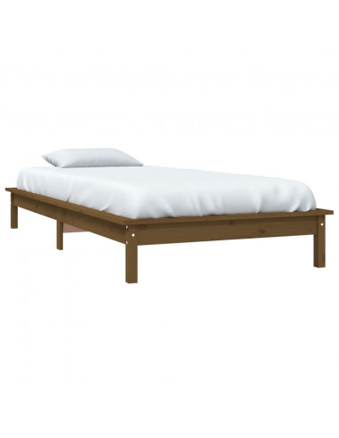 Giroletto Marrone Miele 100x200 cm in Legno Massello di Pino