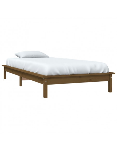 Giroletto Marrone Miele 100x200 cm in Legno Massello di Pino