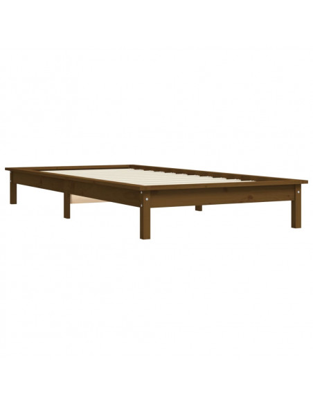 Giroletto Marrone Miele 100x200 cm in Legno Massello di Pino