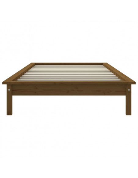 Giroletto Marrone Miele 100x200 cm in Legno Massello di Pino