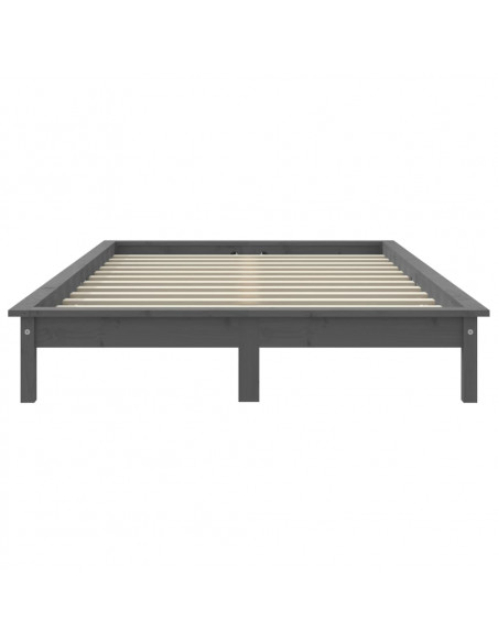 Giroletto Grigio 120x200 cm in Legno Massello di Pino