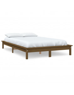 Giroletto Marrone Miele 120x200 cm in Legno Massello di Pino 2