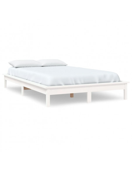 Giroletto Bianco 140x200 cm in Legno Massello di Pino