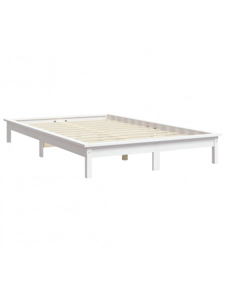 Giroletto Bianco 140x200 cm in Legno Massello di Pino