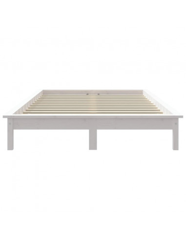 Giroletto Bianco 140x200 cm in Legno Massello di Pino