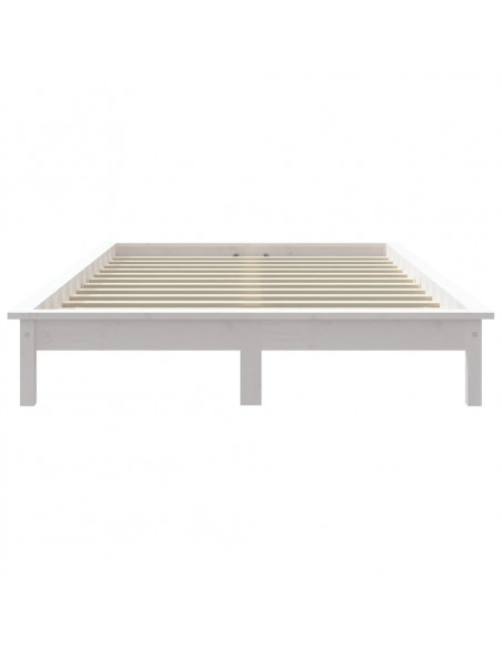Giroletto Bianco 140x200 cm in Legno Massello di Pino