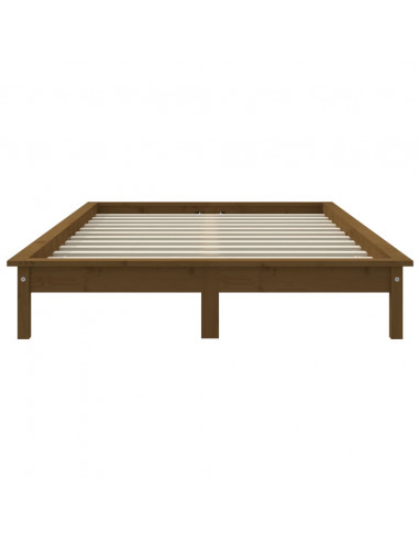 Giroletto Miele 150x200 cm in Legno Massello di Pino King Size