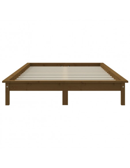 Giroletto Miele 150x200 cm in Legno Massello di Pino King Size