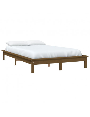Giroletto Miele 160x200 cm in Legno Massello di Pino