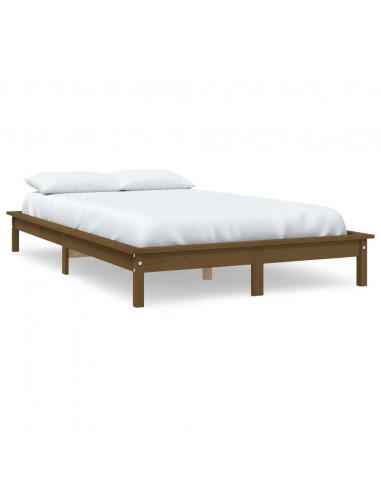 Giroletto Miele 180x200 cm Super King Legno Massello di Pino