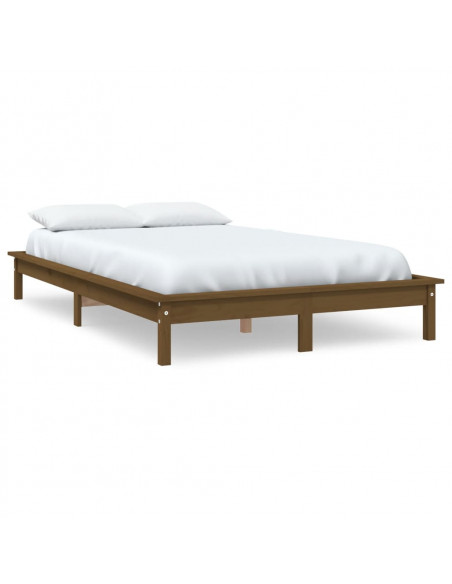 Giroletto Miele 180x200 cm Super King Legno Massello di Pino