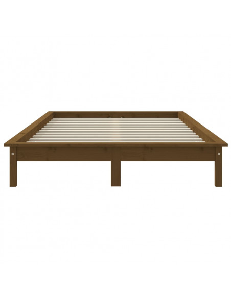 Giroletto Miele 180x200 cm Super King Legno Massello di Pino