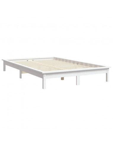 Giroletto Bianco 200x200 cm in Legno Massello di Pino