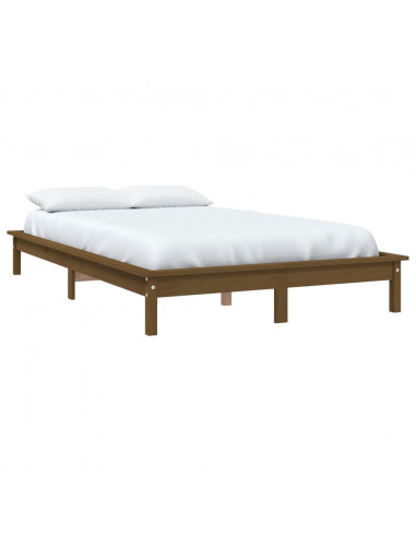 Giroletto Marrone Miele 200x200 cm in Legno Massello di Pino