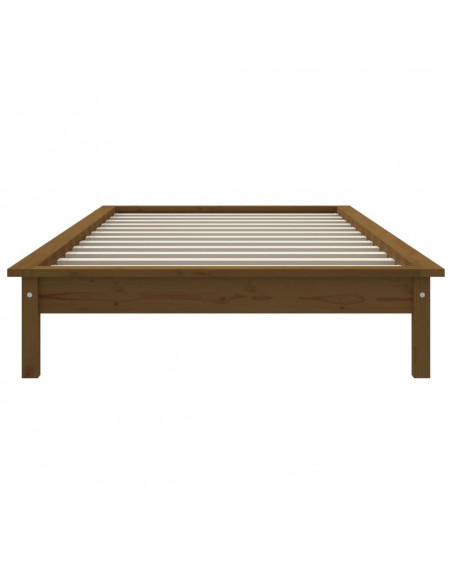 Giroletto Miele 75x190 cm Small Single Legno Massello di Pino