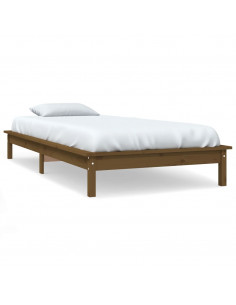 Giroletto Niele 90x190 cm Single in Legno Massello di Pino 2