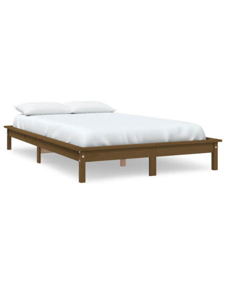 Giroletto Miele 135x190 cm Double in Legno Massello di Pino