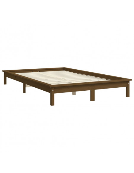 Giroletto Miele 135x190 cm Double in Legno Massello di Pino