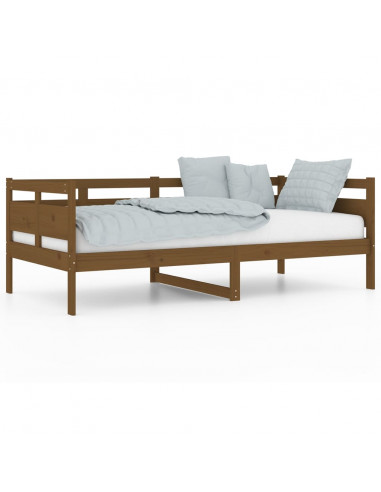 Dormeuse Miele in Legno Massello di Pino 90x190 cm