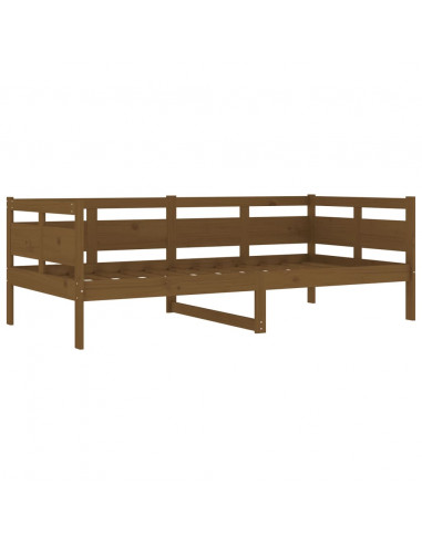 Dormeuse Miele in Legno Massello di Pino 90x190 cm