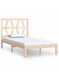 Giroletto in Legno Massello di Pino 90x190 cm Single 2