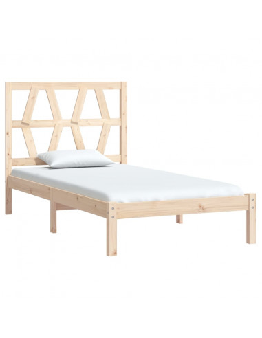 Giroletto in Legno Massello di Pino 90x190 cm Single
