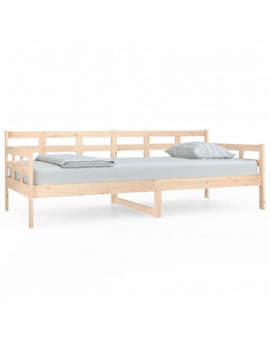 Dormeuse in Legno Massello di Pino 90x200 cm