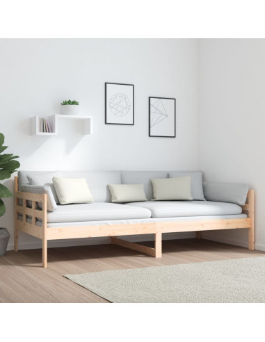 Dormeuse in Legno Massello di Pino 90x200 cm