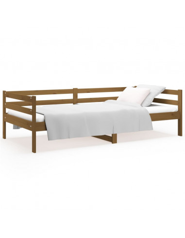 Dormeuse Miele 90x190 cm in Legno Massello di Pino