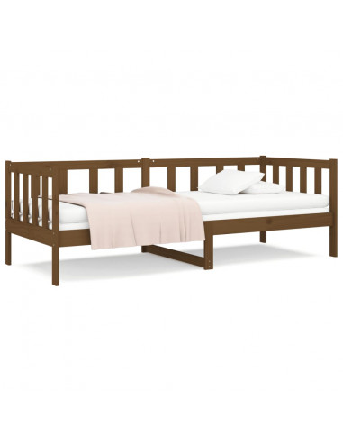 Dormeuse Miele 80x200 cm in Legno Massello di Pino