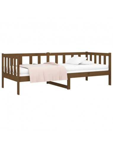 Dormeuse Miele 80x200 cm in Legno Massello di Pino